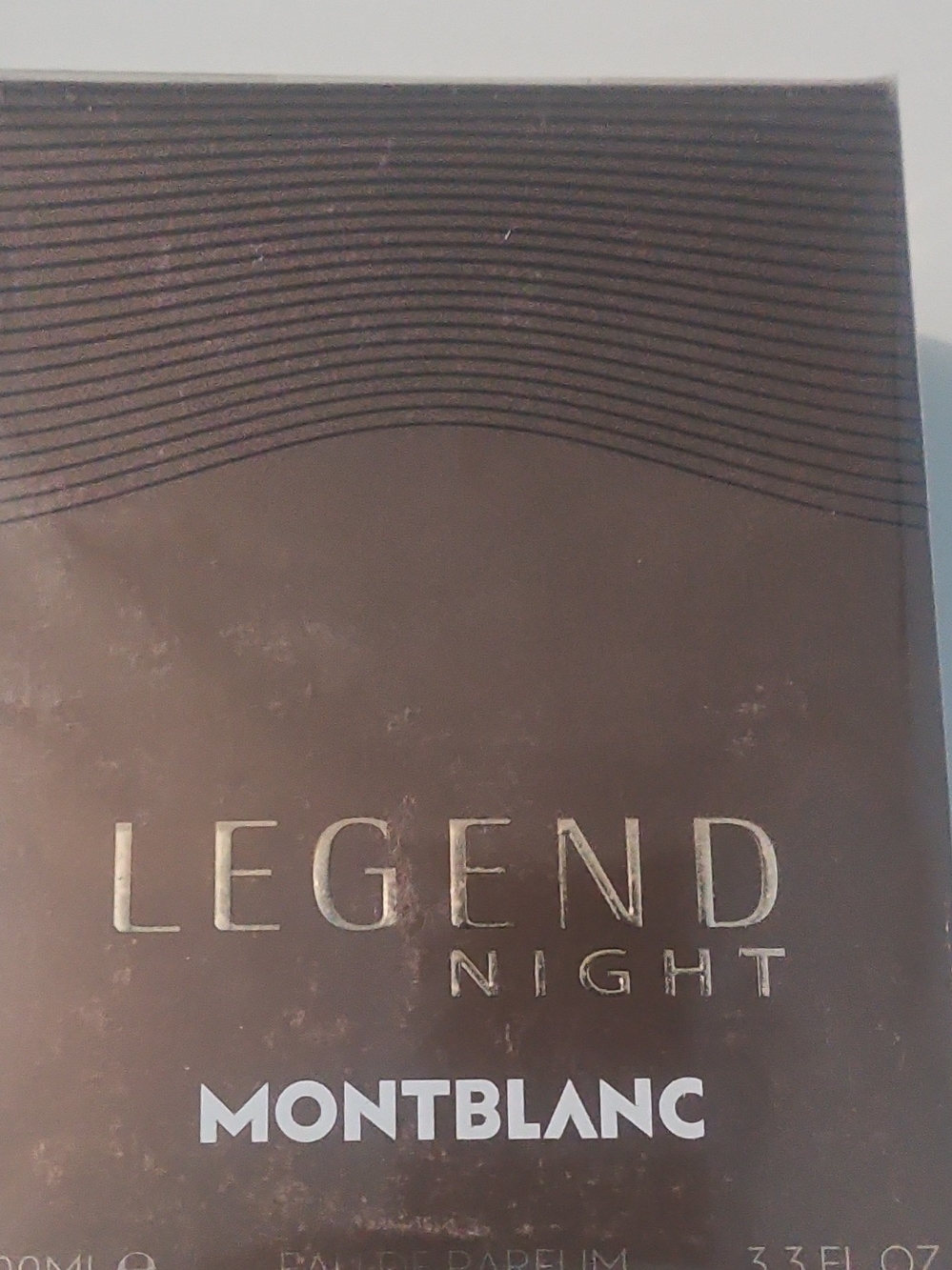 Montblanc Legend Night Men's Fragrance Box in Brown and Gold